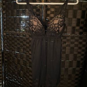 LA SENZA Black Babydoll Lingerie